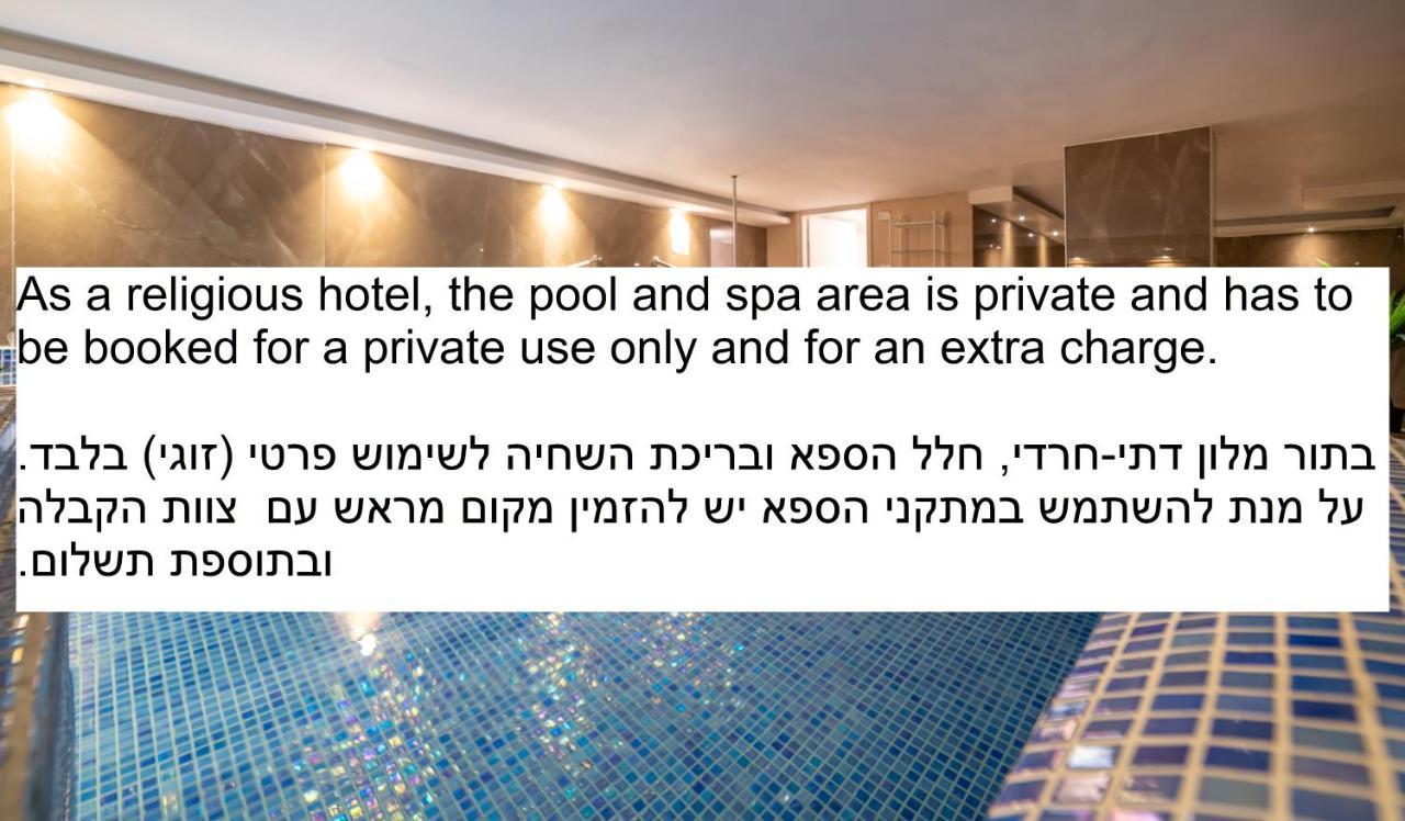 Litov Hotel - A Religious Boutique Hotel Jerusalem Exterior foto